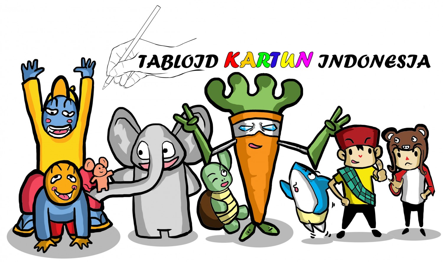 Tabloid Kartun Indonesia Membangun Karakter Anak Bersama Pena